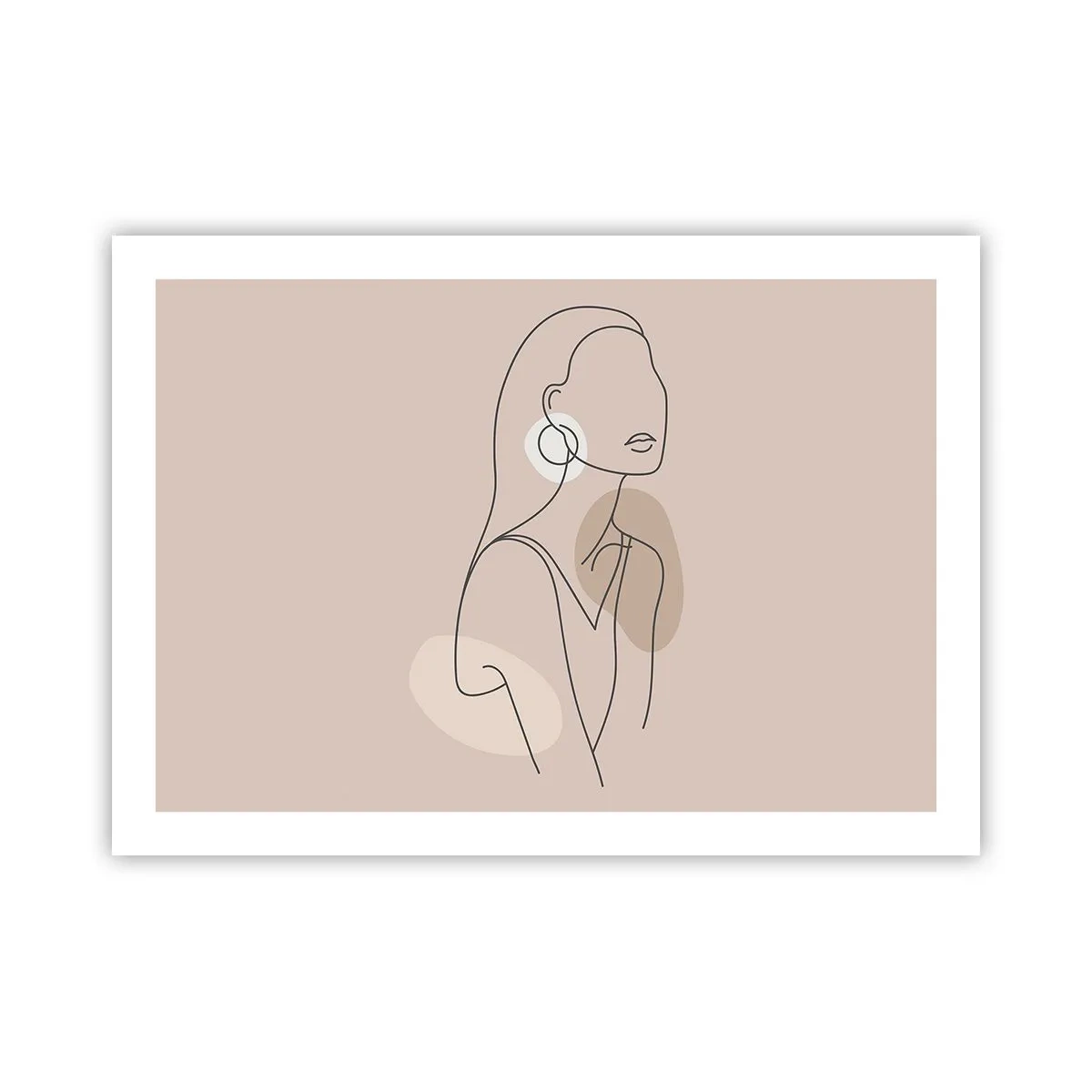 Plakat - Et ikon for pigelivet - 70x50 cm