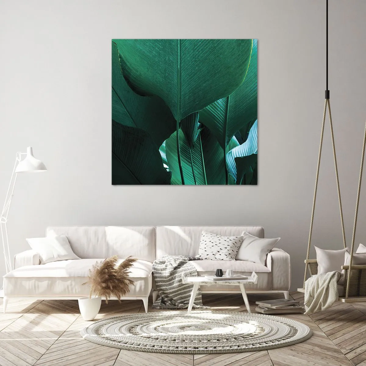 Lærredstryk - Billede på lærred - Mod lyset - 40x40 cm