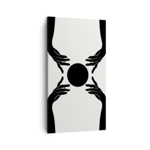 Lærredstryk - Billede på lærred - Et hemmeligt tegn - 45x80 cm