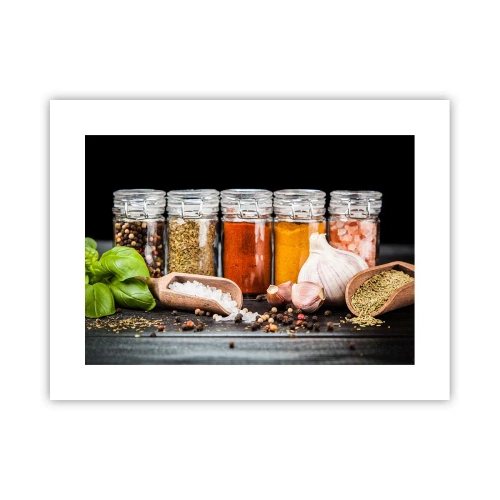 Plakat - For at livet kan smages - 40x30 cm