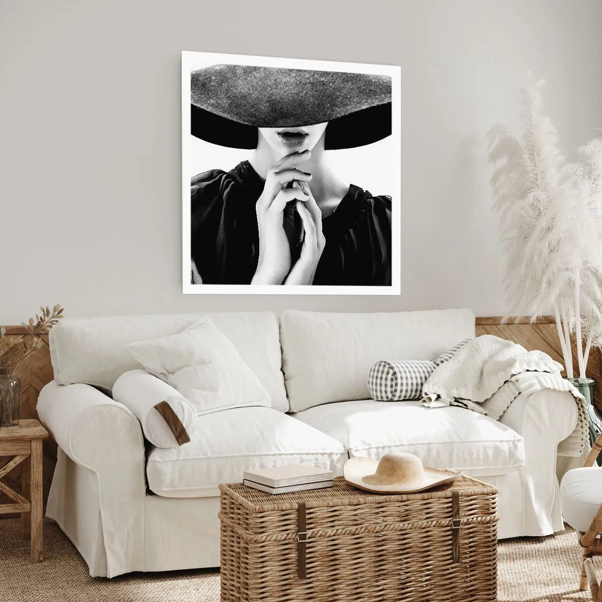 Plakat - Usynlig skønhed - 60x60 cm