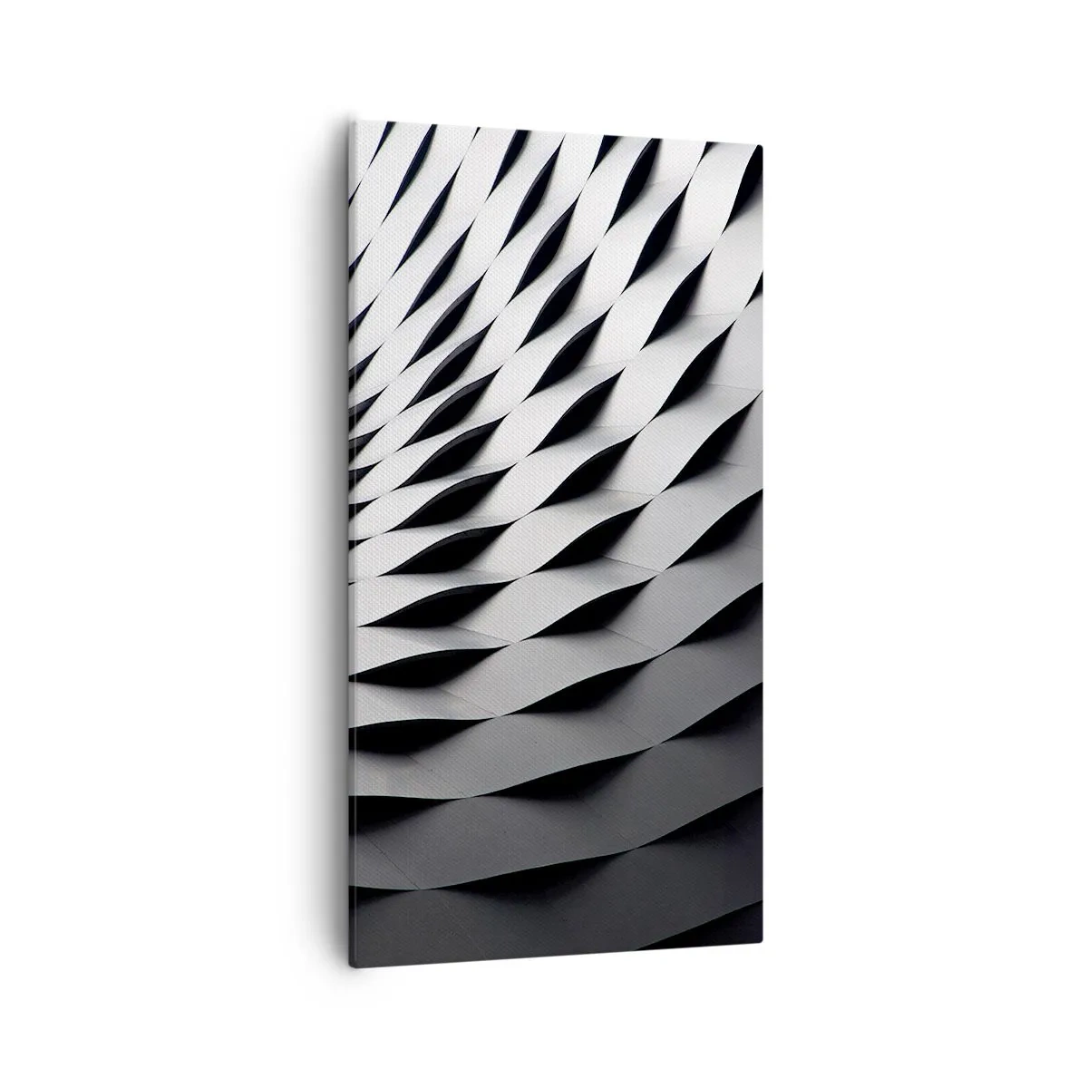 Lærredstryk - Billede på lærred - På bølgernes overflade - 55x100 cm