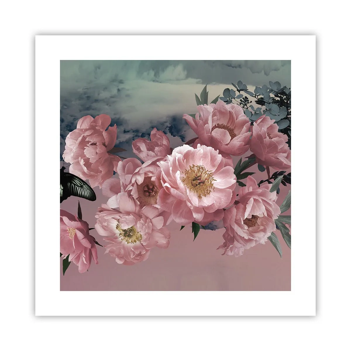 Plakat - Højdepunktet af romantikken - 40x40 cm