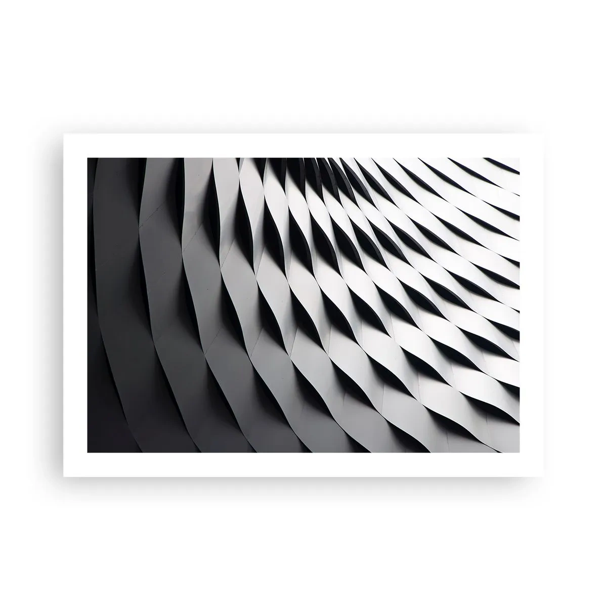 Plakat - På bølgernes overflade - 70x50 cm