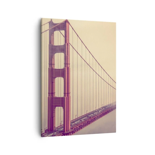 Lærredstryk - Billede på lærred - Mellem himmel og jord - 50x70 cm