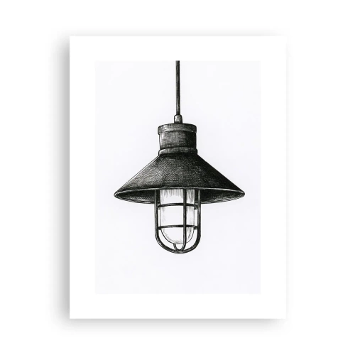 Plakat - Som for mange år siden... - 30x40 cm