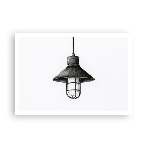 Plakat - Som for mange år siden... - 100x70 cm