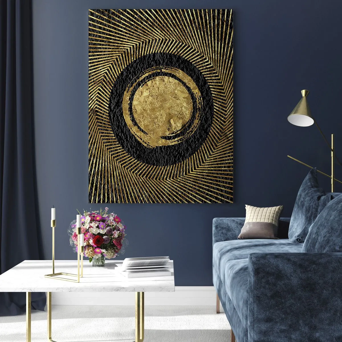 Billede på glas - Glamour-komposition - 50x70 cm