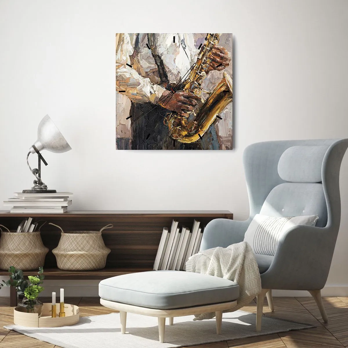 Vægur, Uret - Tid til at gå solo - 30x30 cm