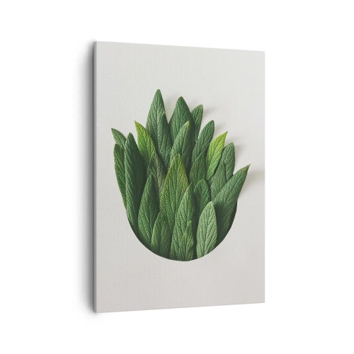 Lærredstryk - Billede på lærred - Uhæmmet nysgerrighed - 50x70 cm