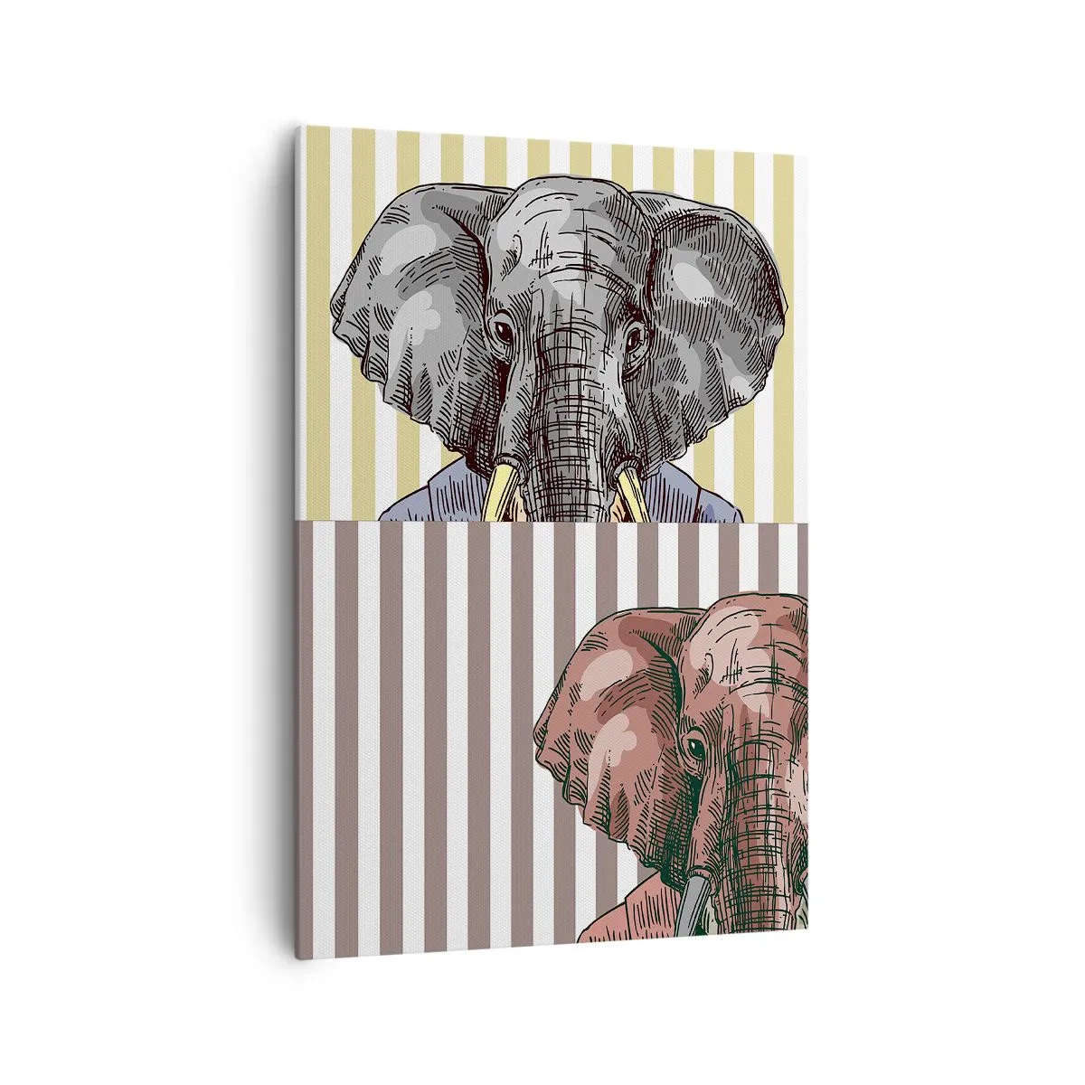 Lærredstryk - Billede på lærred - Elegant af natur - 70x100 cm