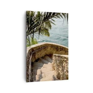 Lærredstryk - Billede på lærred - Under Italiens sol - 80x120 cm