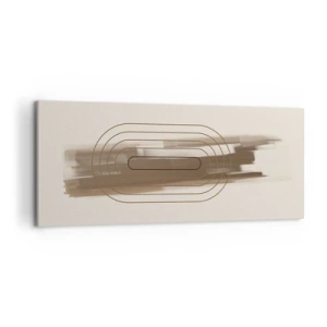 Lærredstryk - Billede på lærred - Et pust af gråvejr - 120x50 cm