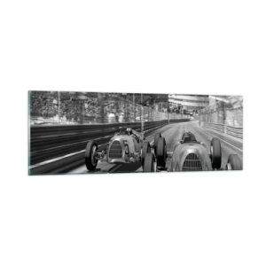 Billede på glas - Der var engang i Monte Carlo - 90x30 cm