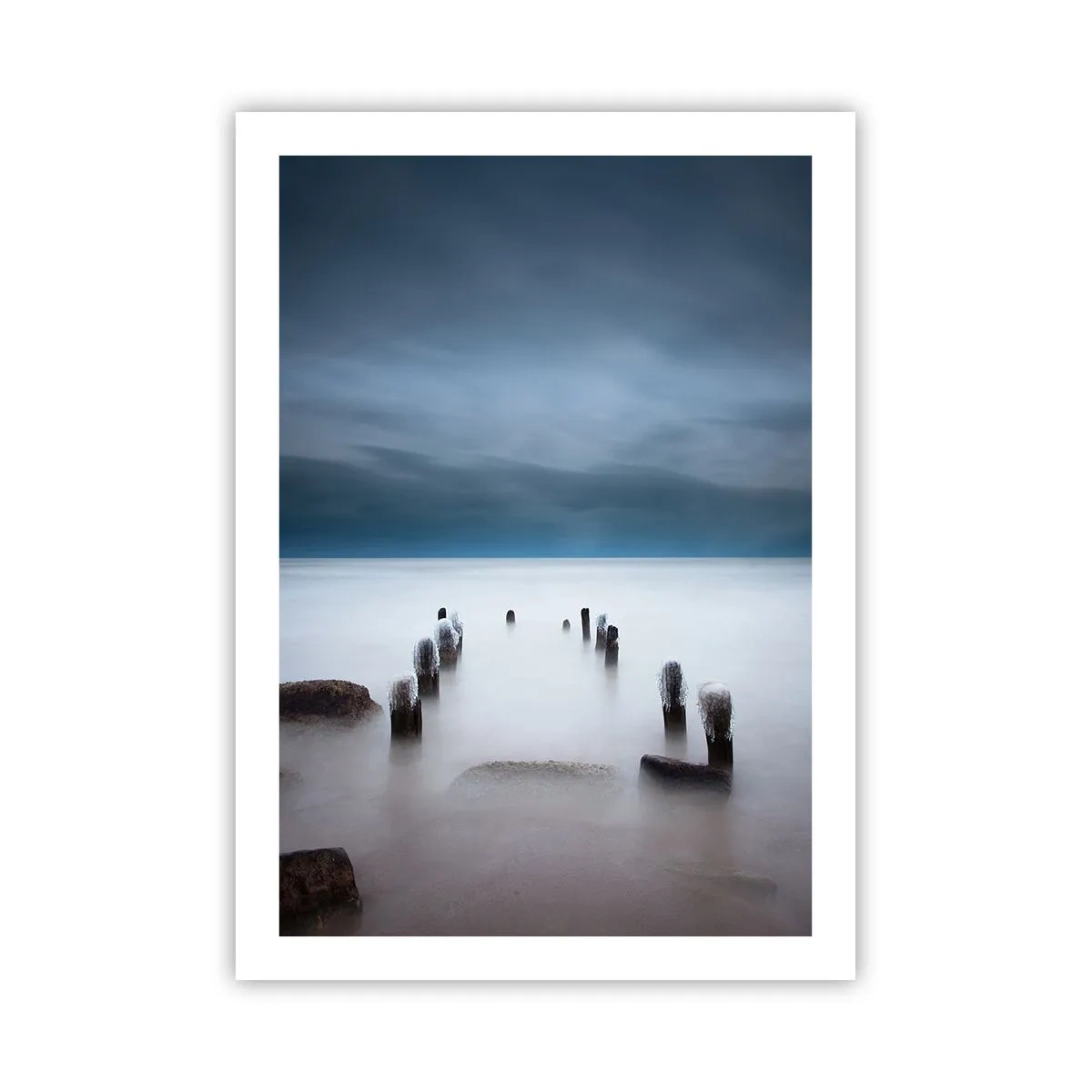 Plakat - En betænksom sø - 50x70 cm