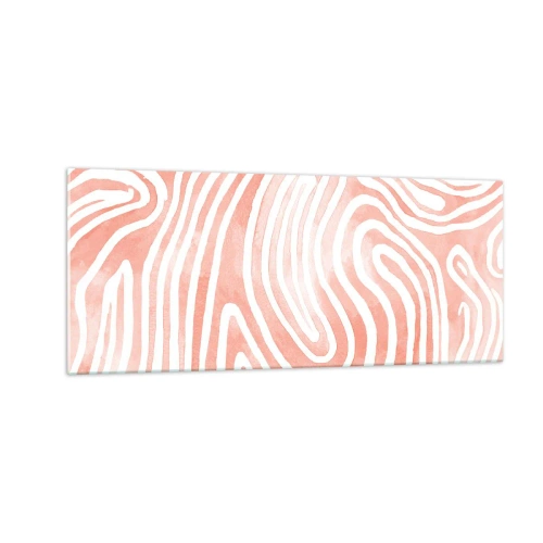 Billede på glas - I en labyrint af koraller - 100x40 cm