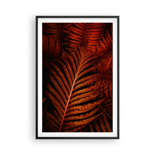 Plakat i sort ramme - Livets varme - 61x91 cm