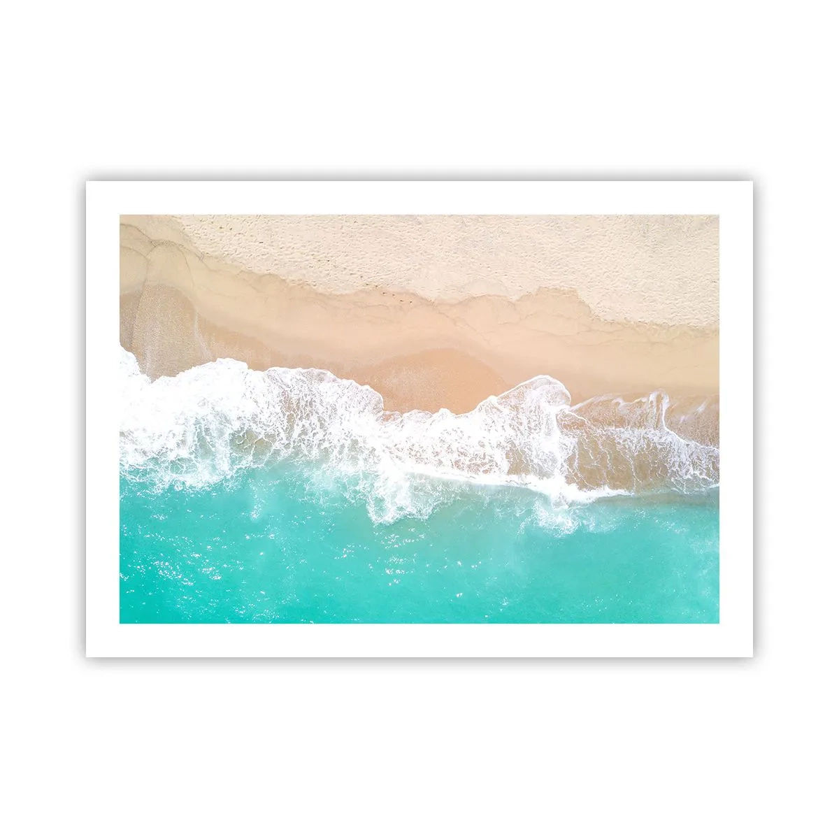 Plakat - Kærlig berøring - 70x50 cm