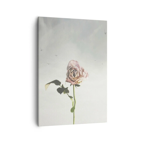 Lærredstryk - Billede på lærred - Velkomst til foråret - 50x70 cm