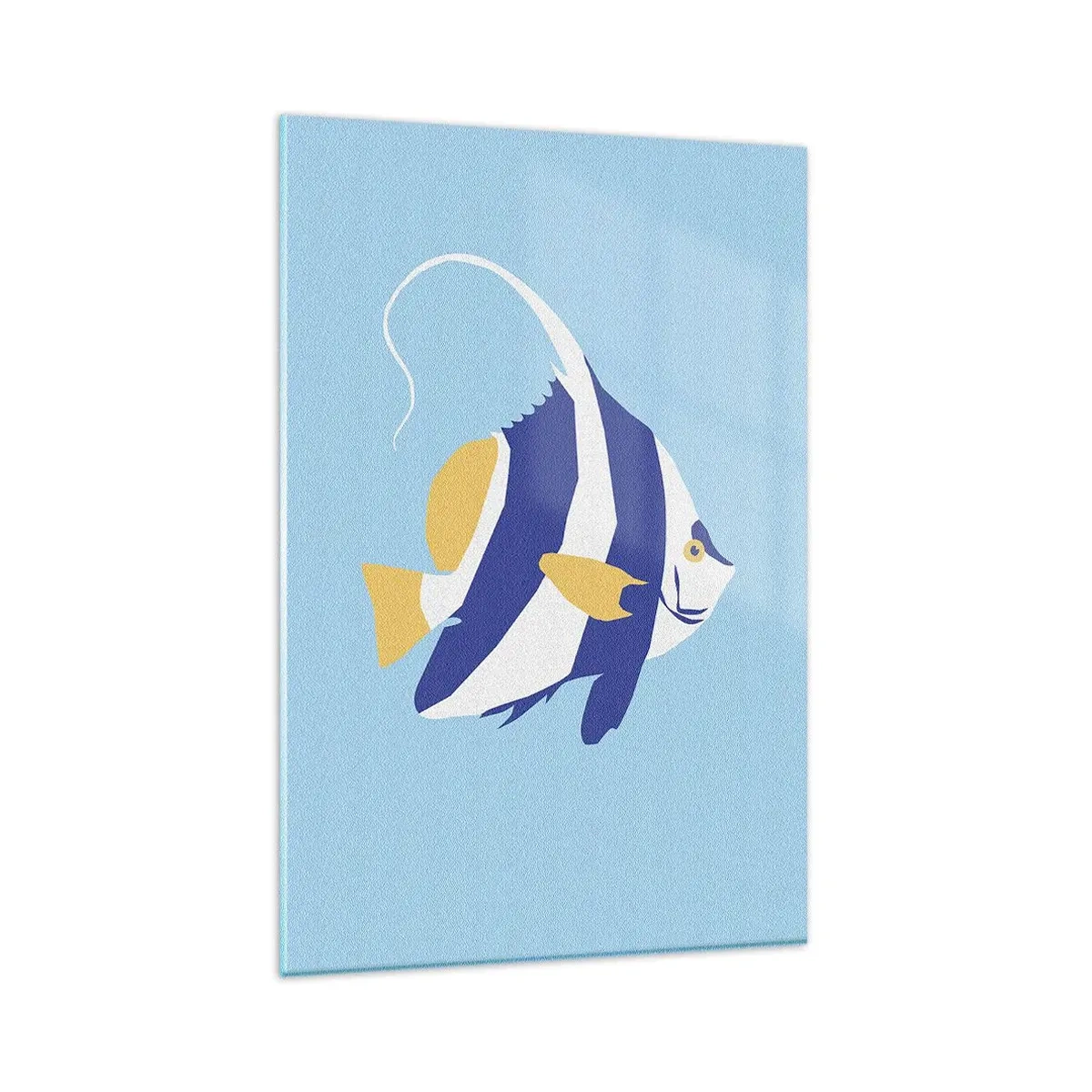 Billede på glas - Savner tropisk vand - 80x120 cm