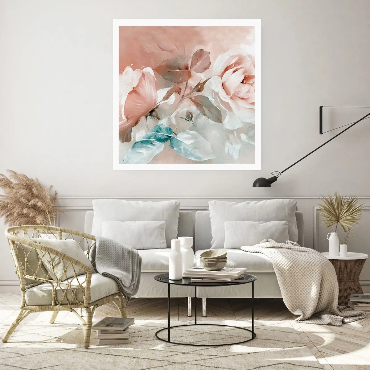 Plakat - Den romantiske ånd - 60x60 cm