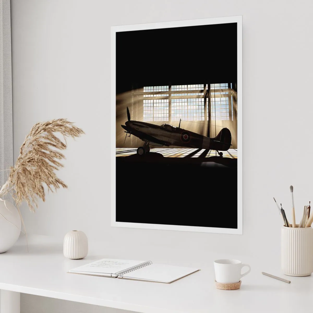 Plakat - Resten af krigeren - 50x70 cm