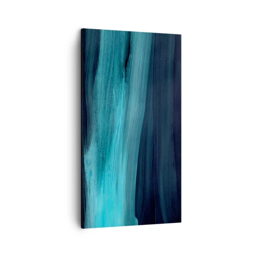 Lærredstryk - Billede på lærred - Svøm med strømmen - 45x80 cm