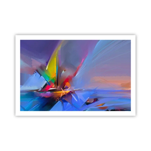 Plakat - Propeller som en fugl - 91x61 cm