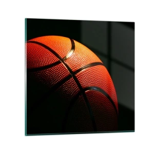 Billede på glas - Smuk som en planet - 60x60 cm