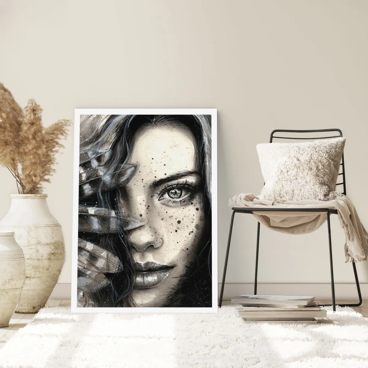 Plakat - Vild skønhed - 50x70 cm