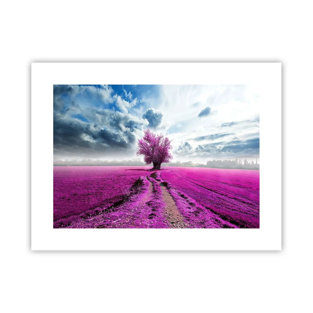 Plakat - Hedeslette - charmerende - 40x30 cm