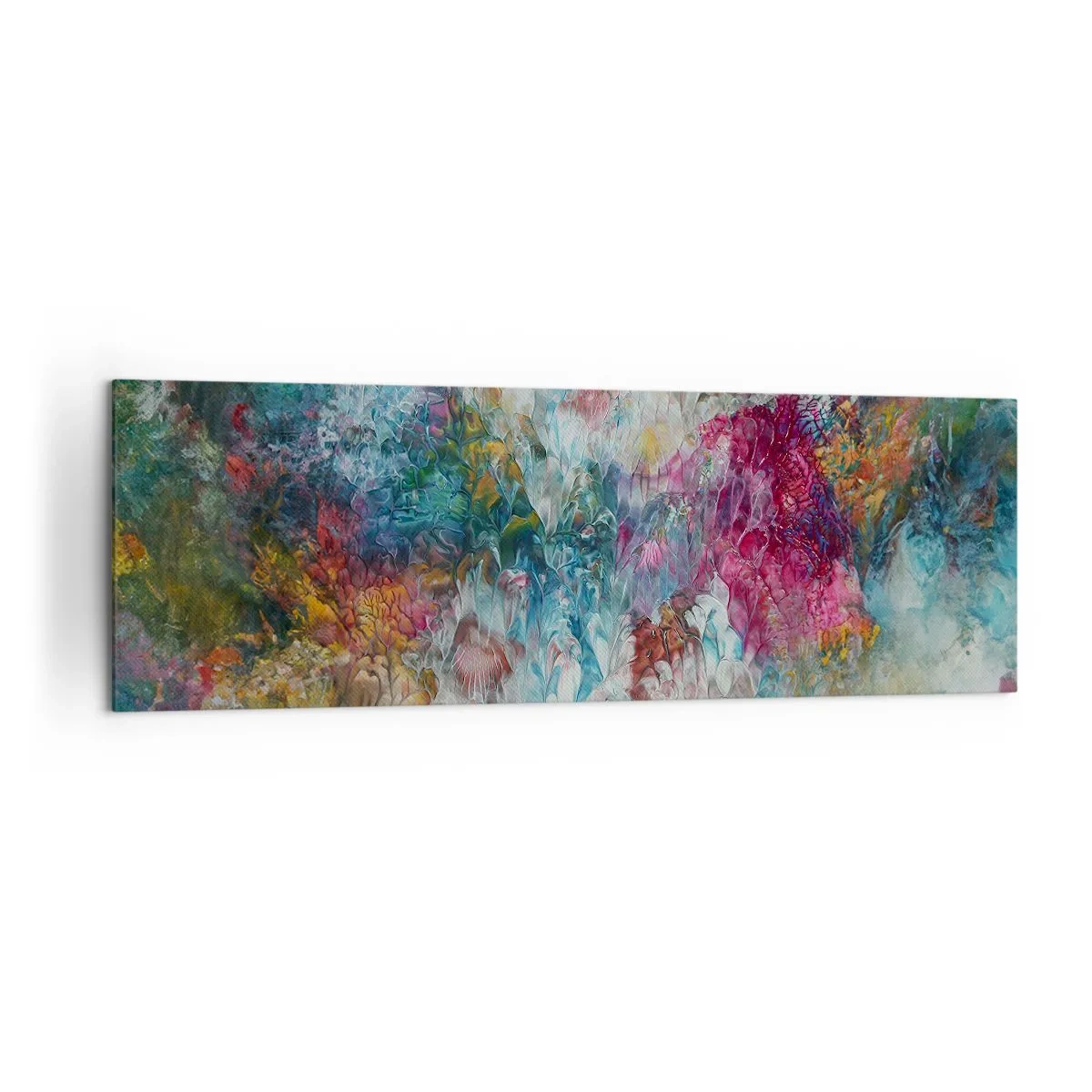 Lærredstryk - Billede på lærred - I fuldt flor - 160x50 cm