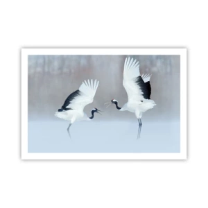 Plakat - Danser i tågen - 91x61 cm