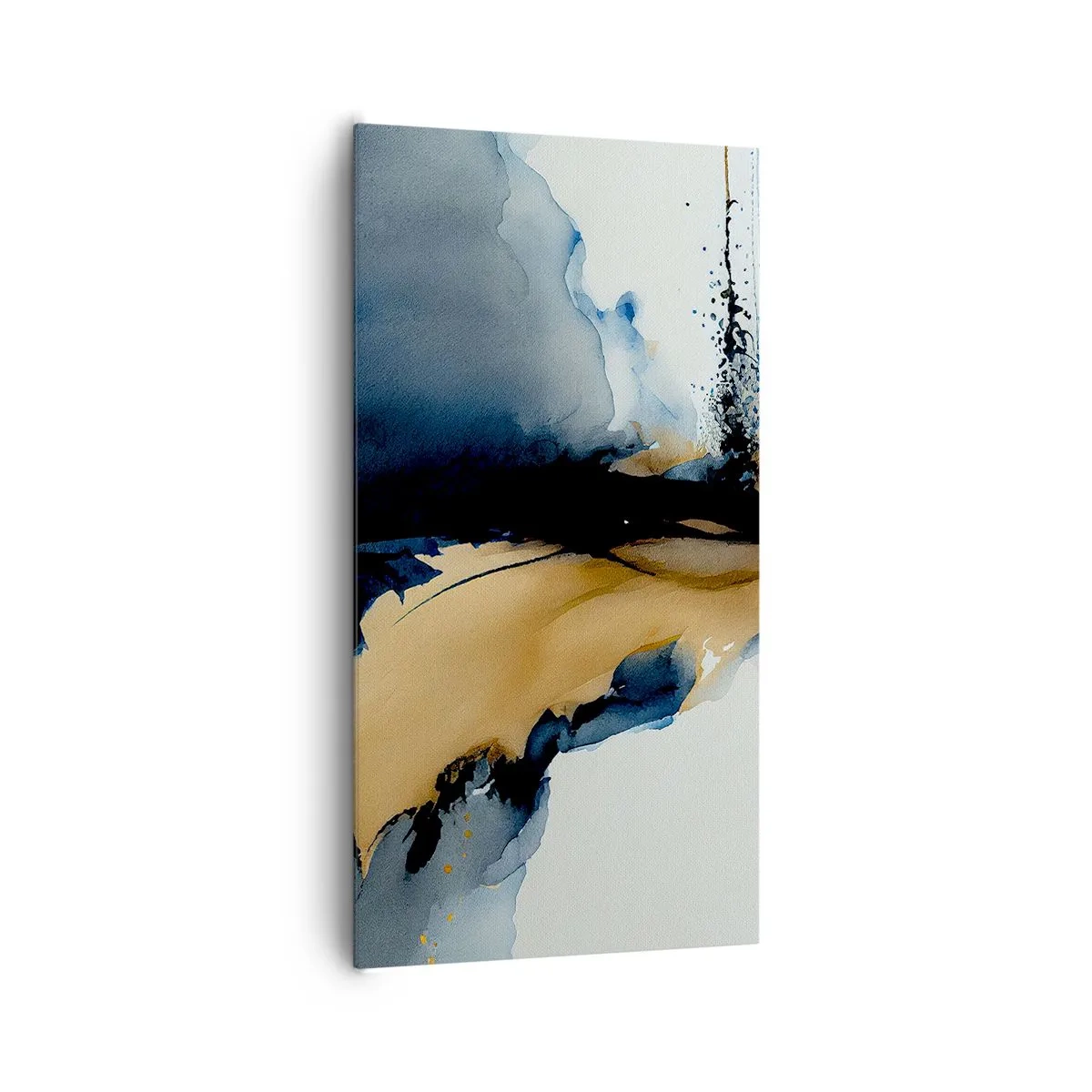 Lærredstryk - Billede på lærred - Bag sløret - 65x120 cm