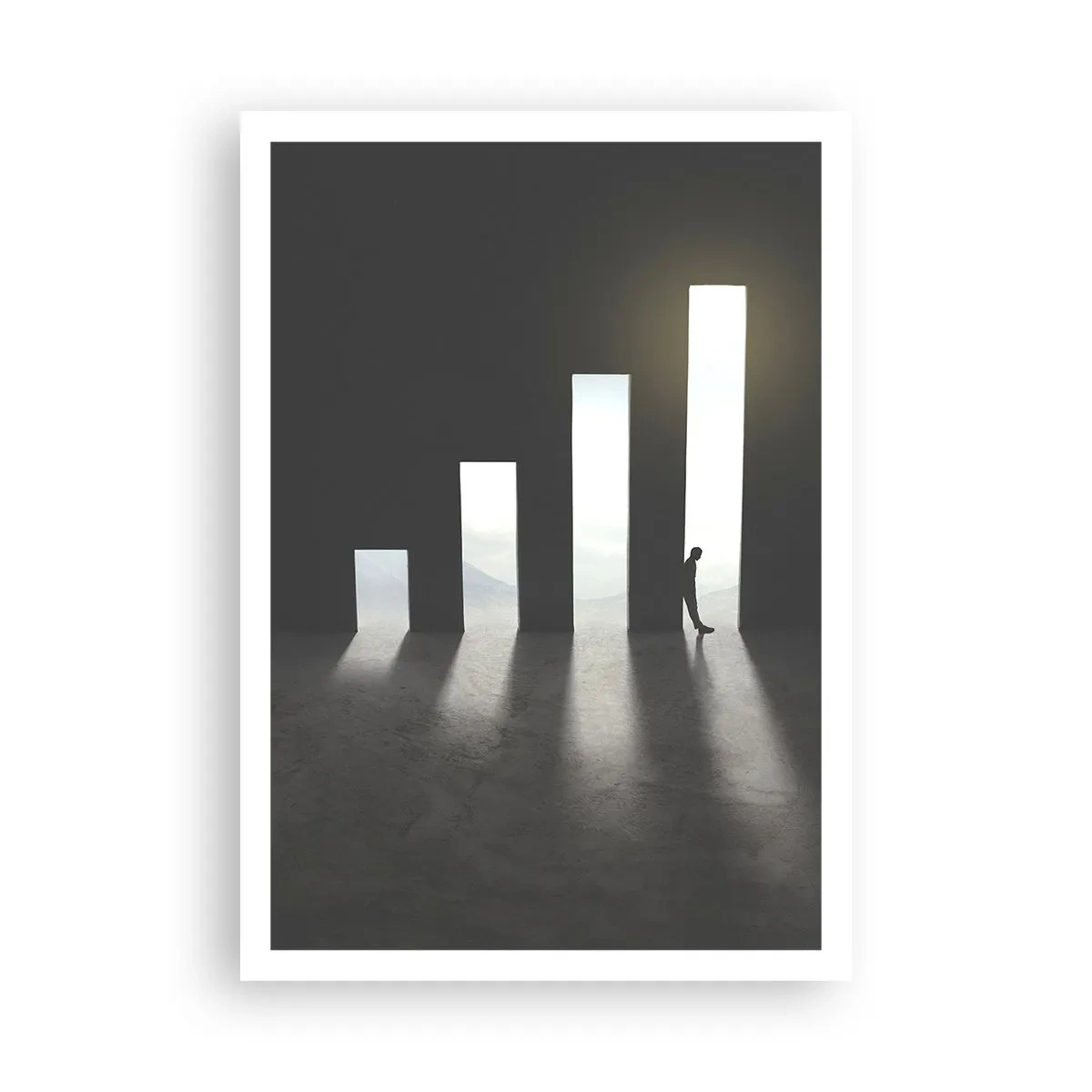 Plakat - Succes - et indtryk - 70x100 cm