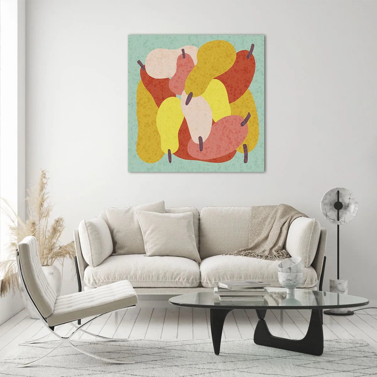 Billede på glas - Smag på sommersolen - 40x40 cm