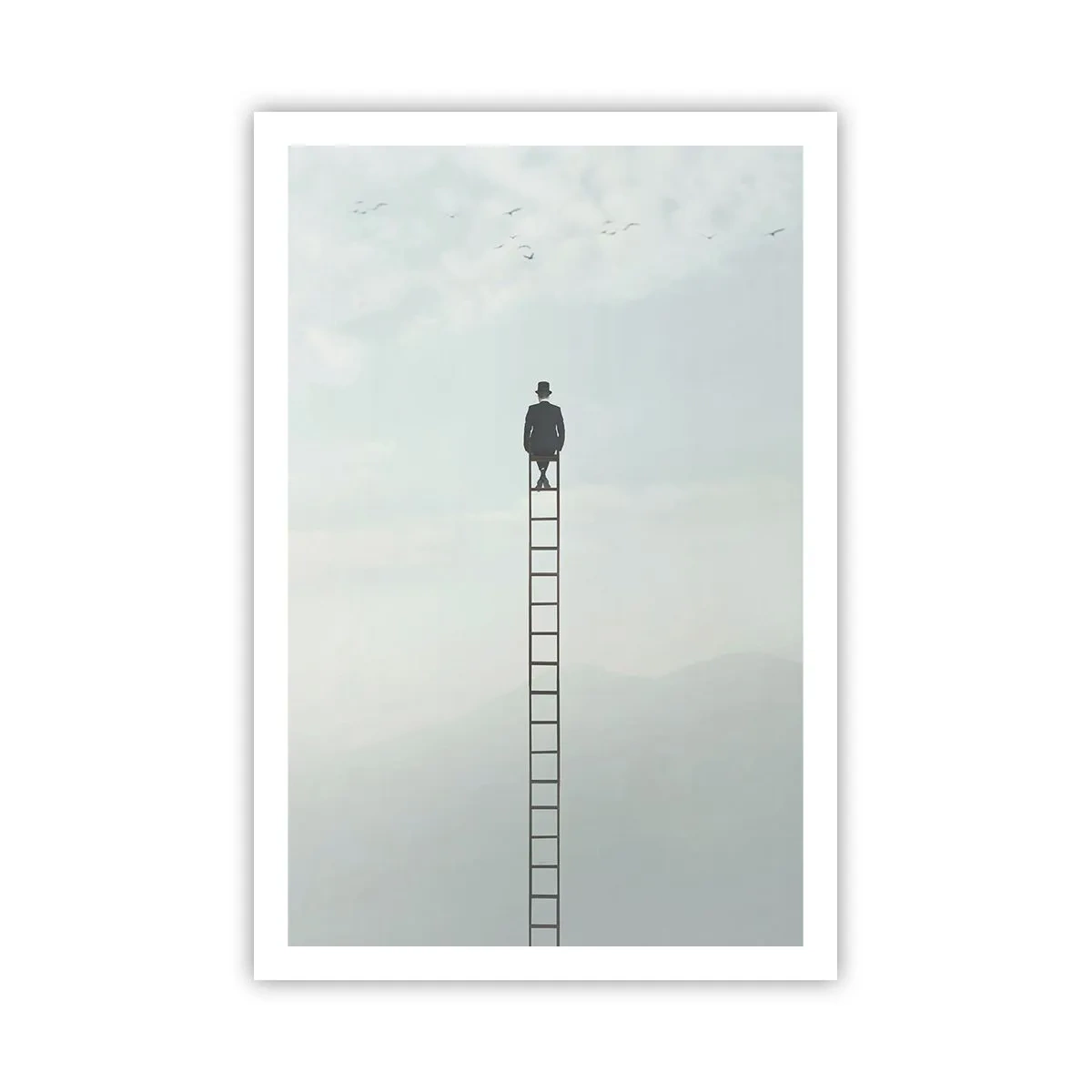 Plakat - Stig yderligere - 61x91 cm