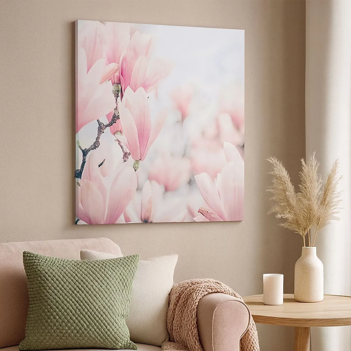 Lærredstryk - Billede på lærred - Idealet om subtilitet - 30x30 cm