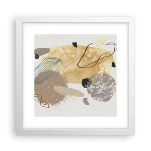 Plakat i hvid ramme - Anvendt plumkologi - 30x30 cm