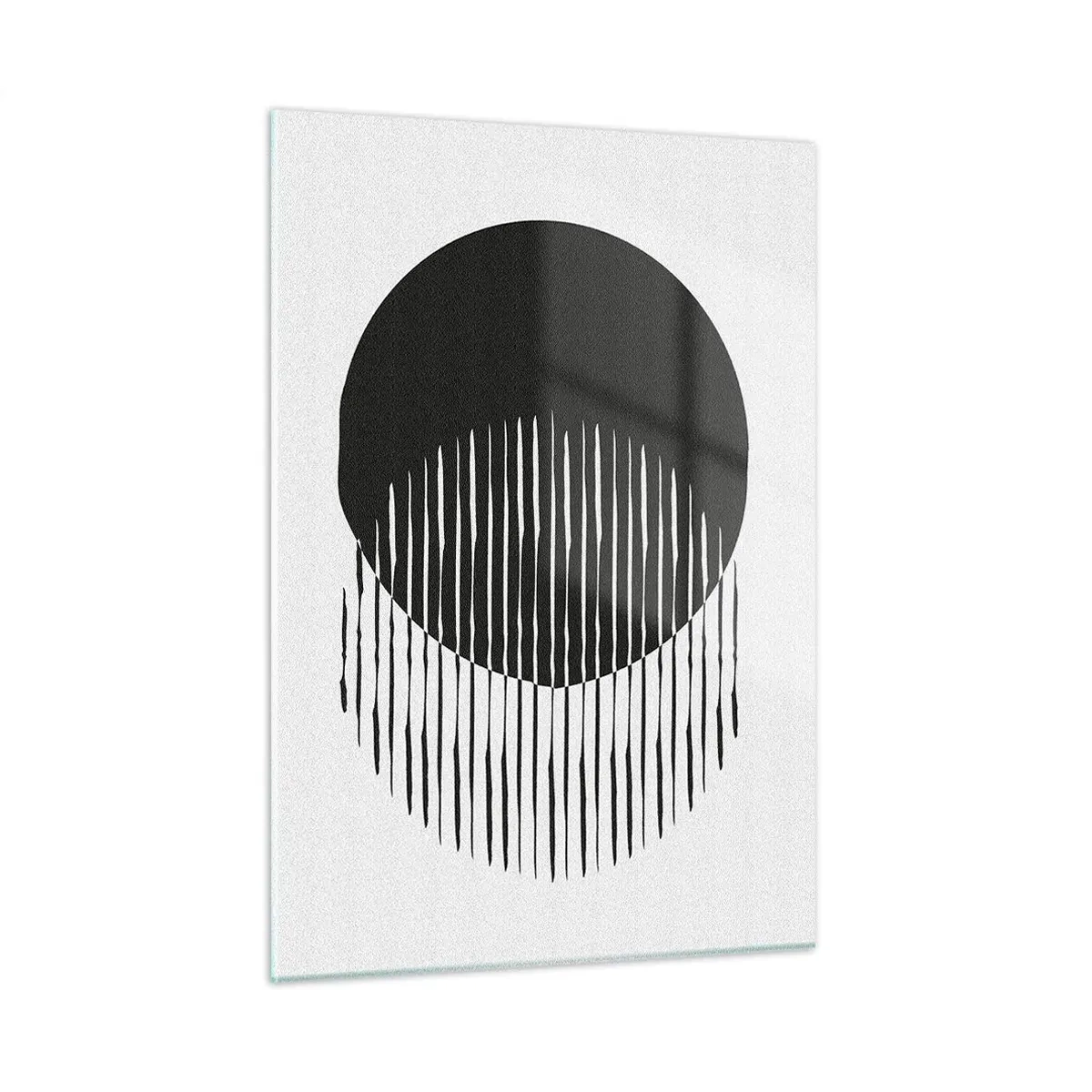Billede på glas - Hans alter ego - 50x70 cm