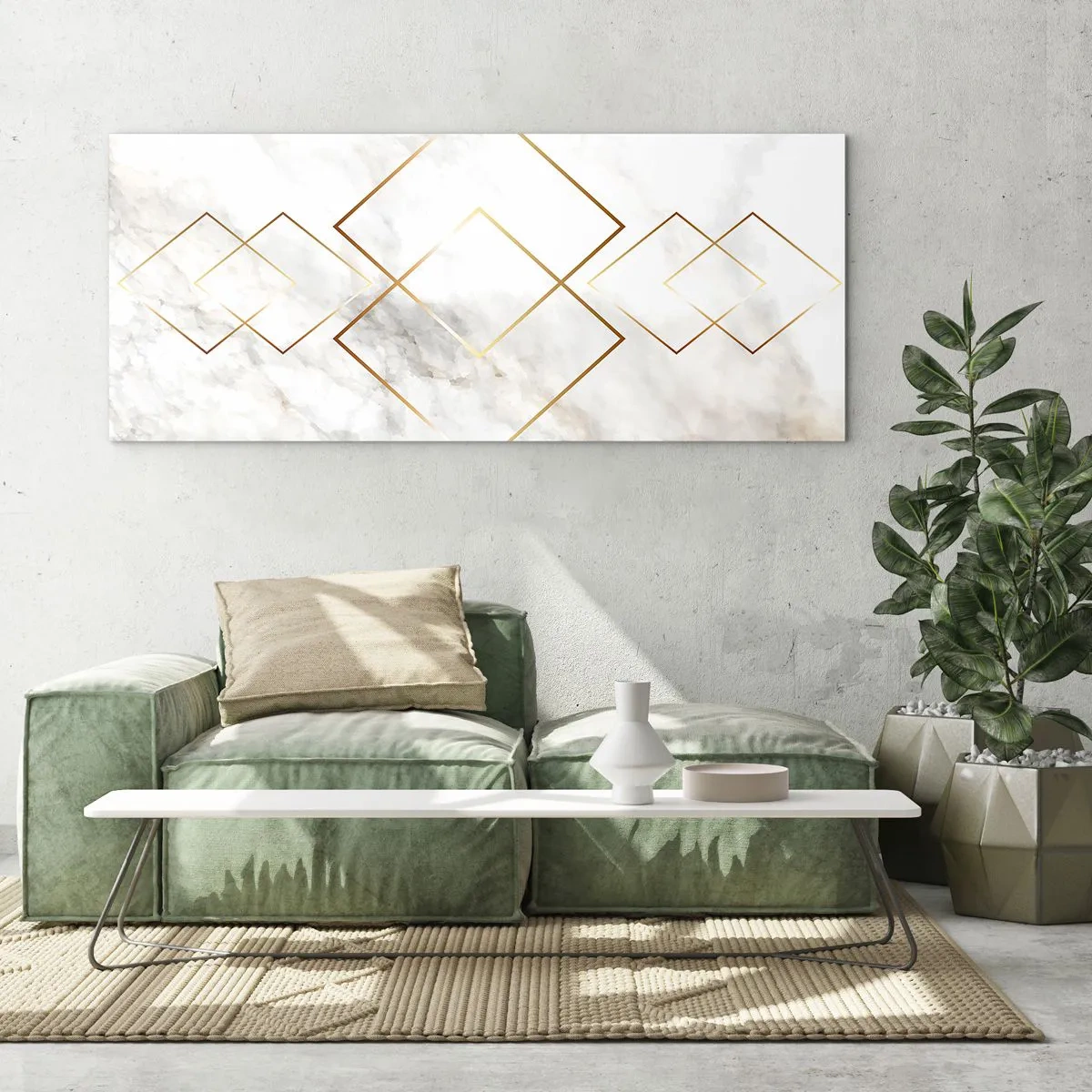 Billede på glas - Udsigt til det uendelige - 100x40 cm