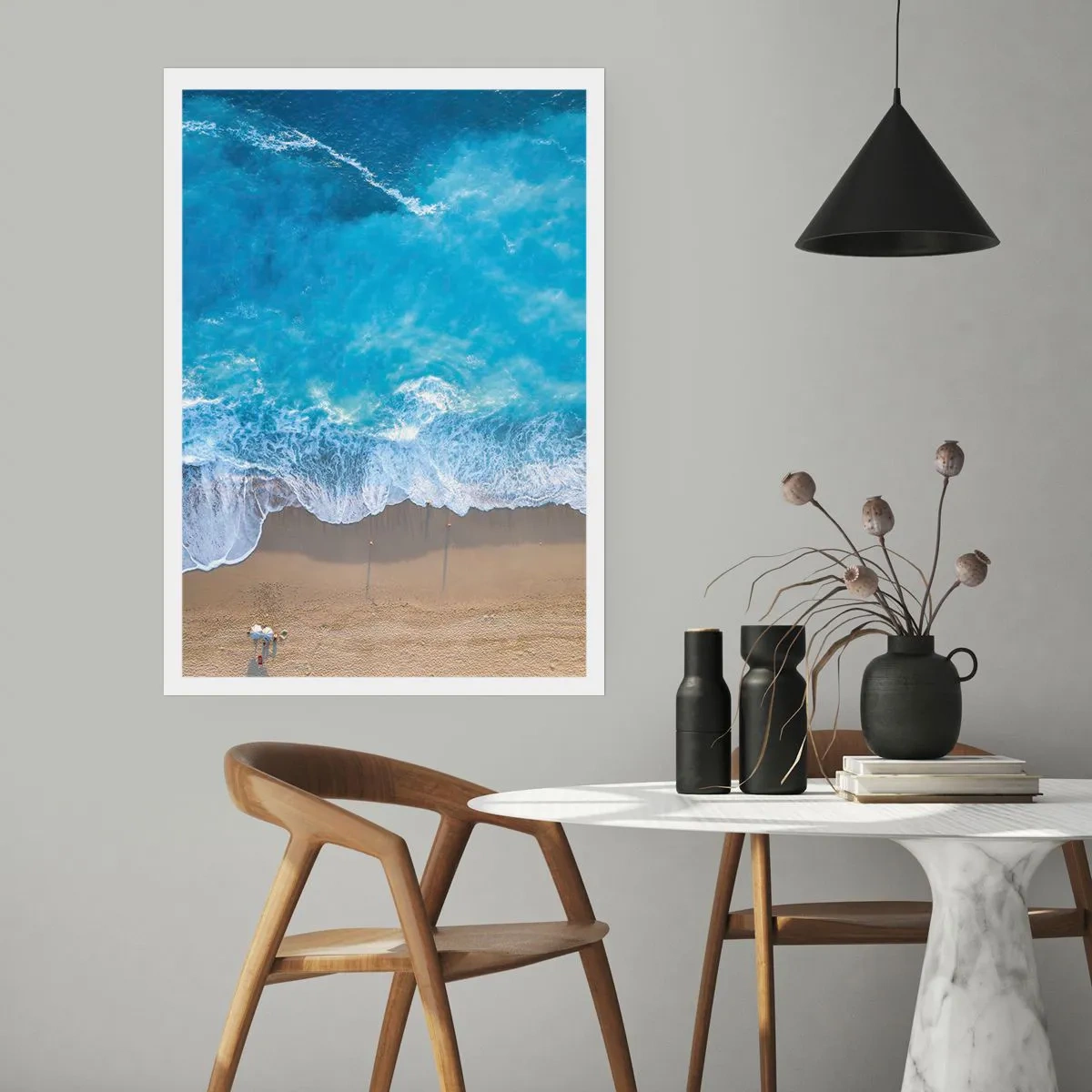 Plakat - Den blå kraft - 61x91 cm