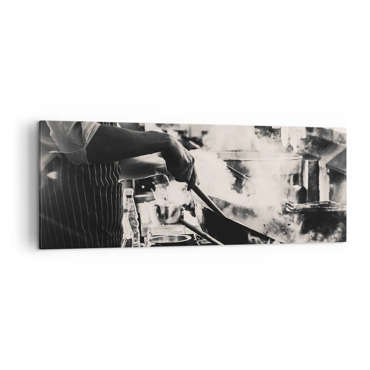 Lærredstryk - Billede på lærred - Smagernes alkymi - 140x50 cm