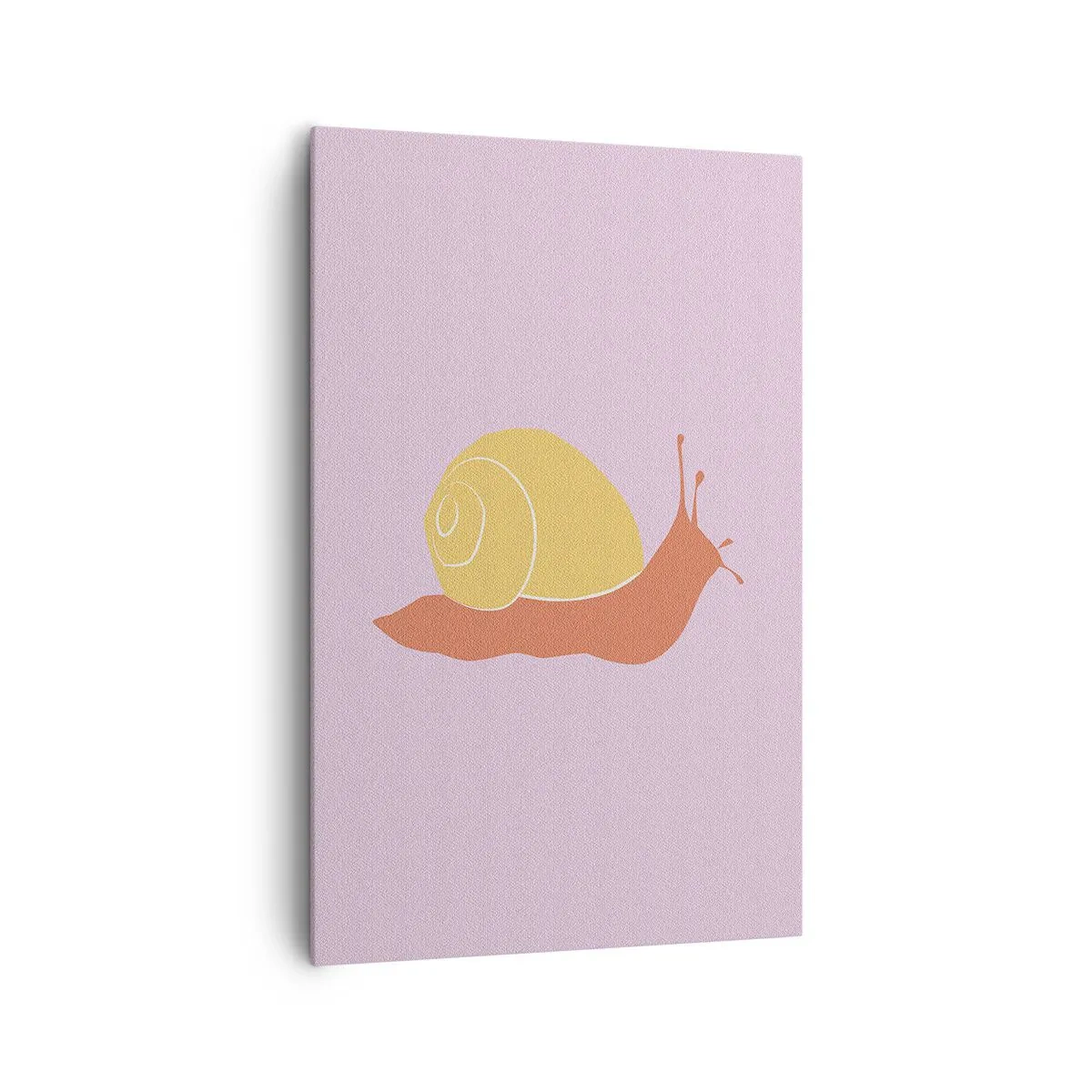 Lærredstryk - Billede på lærred - Der er ingen hastværk - 80x120 cm