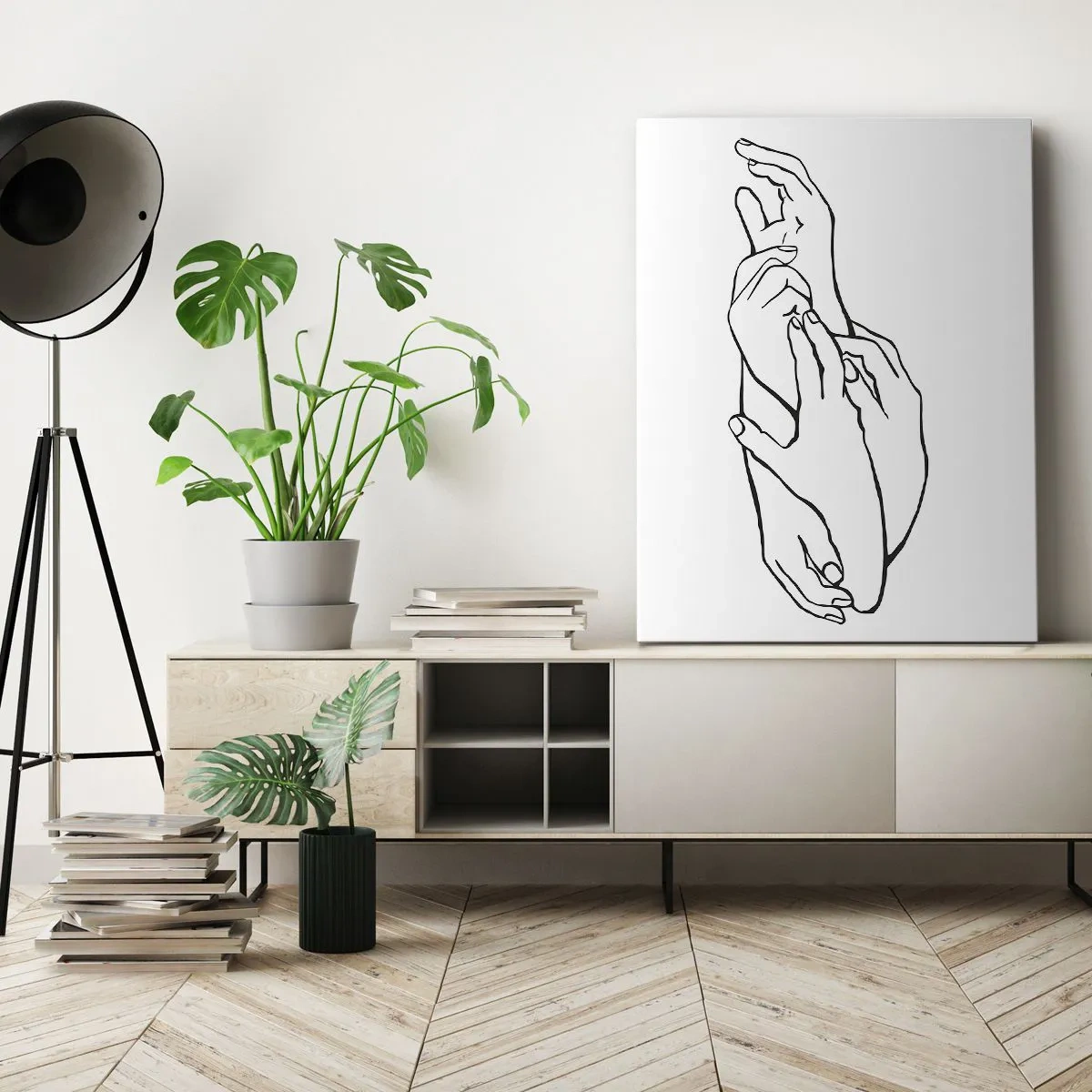 Lærredstryk - Billede på lærred - God berøring - 70x100 cm