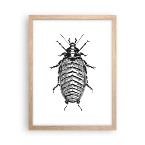 Plakat i ramme af lyst egetræ - Sikke et eksemplar! - 30x40 cm