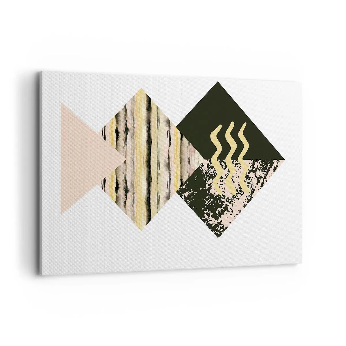 Lærredstryk - Billede på lærred - Ikke så simpelt - 120x80 cm