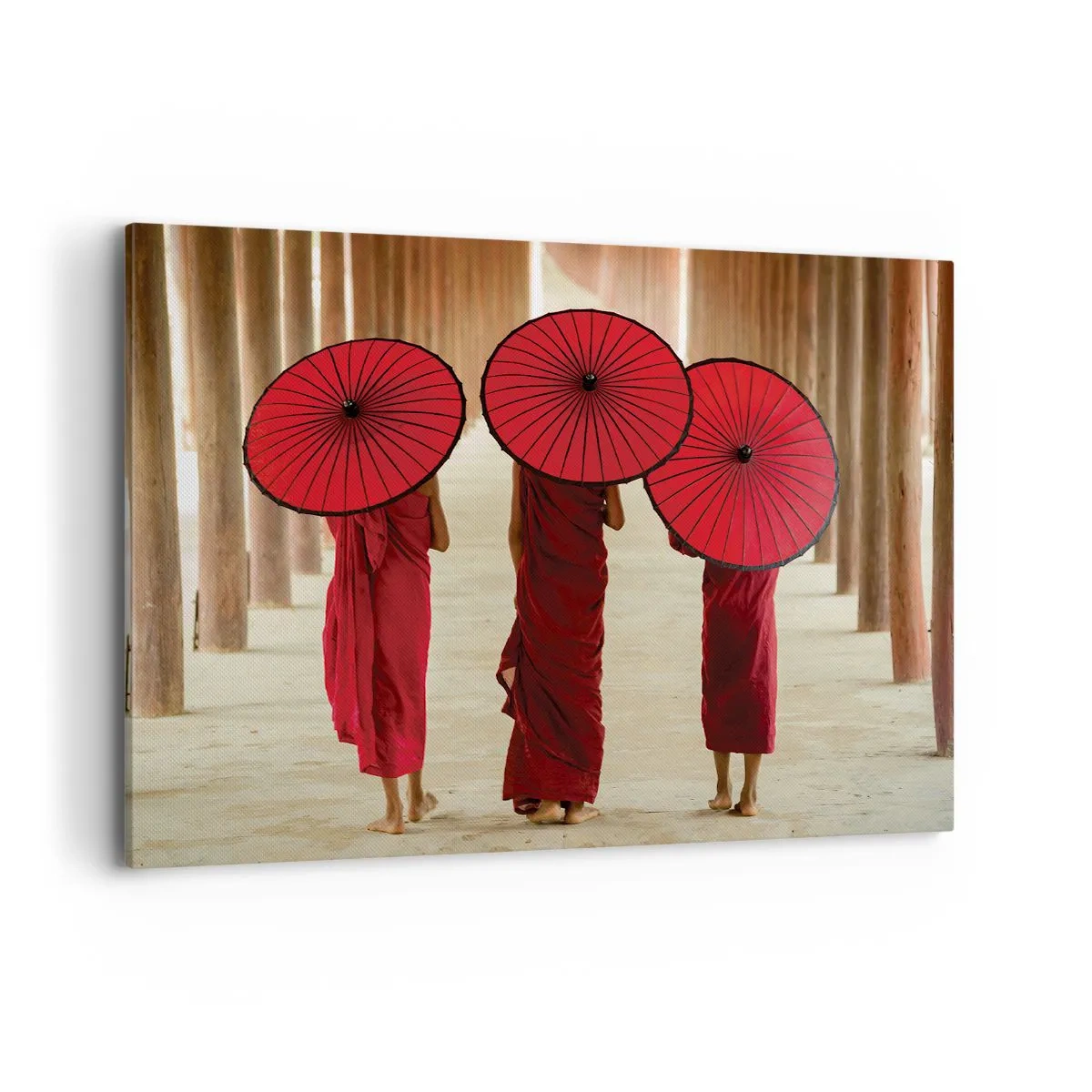 Lærredstryk - Billede på lærred - På vej til det rene land - 120x80 cm