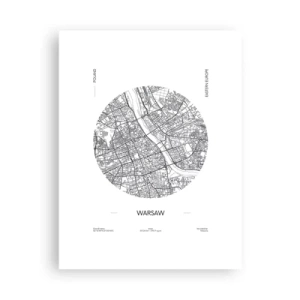 Plakat - Warszawas anatomi - 30x40 cm