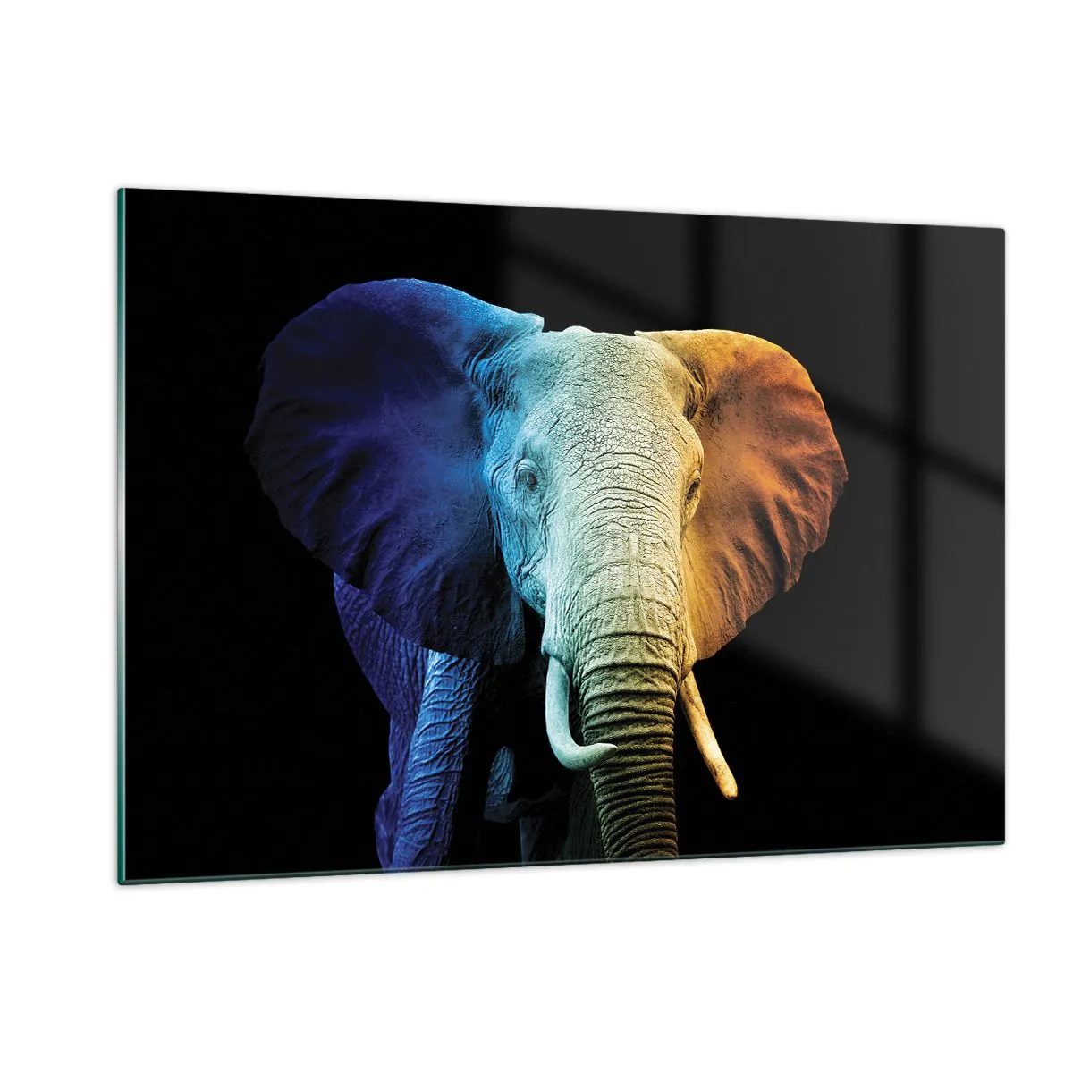 Billede på glas - Excentrisk, ikke underlig - 120x80 cm